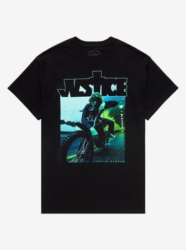 JUSTIN BIEBER TシャツJUSTICE 半袖黒　X L（46〜48） 2022 Justin Bieber Justice World Tour T-Shirt Size S Black
