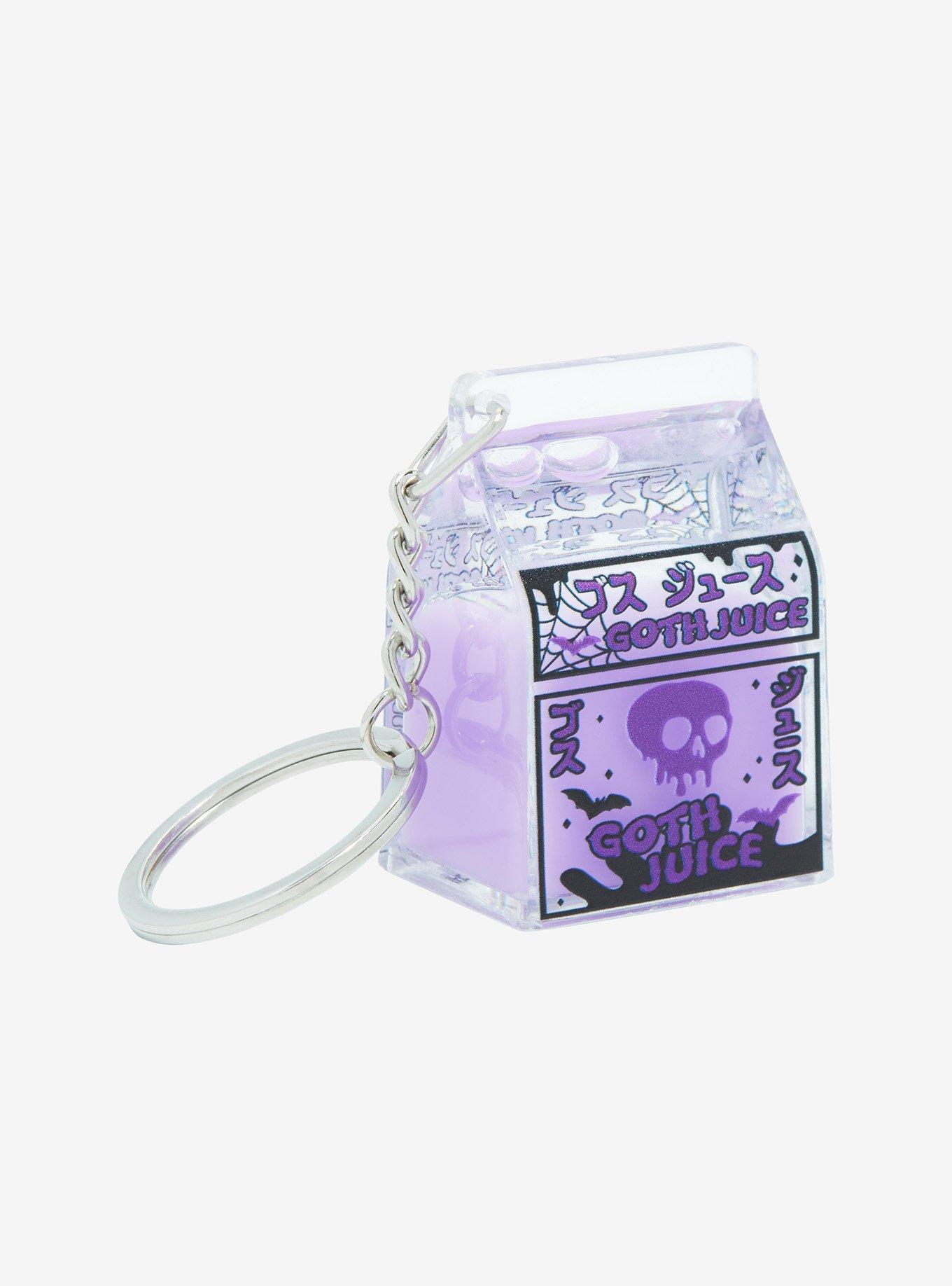 Goth Juice Carton Key Chain, , hi-res