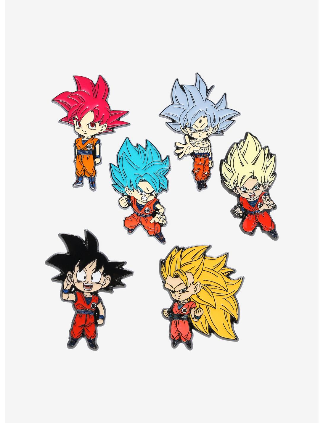 Dragon Ball Z Goku Evolution Blind Bag Enamel Pin, , hi-res