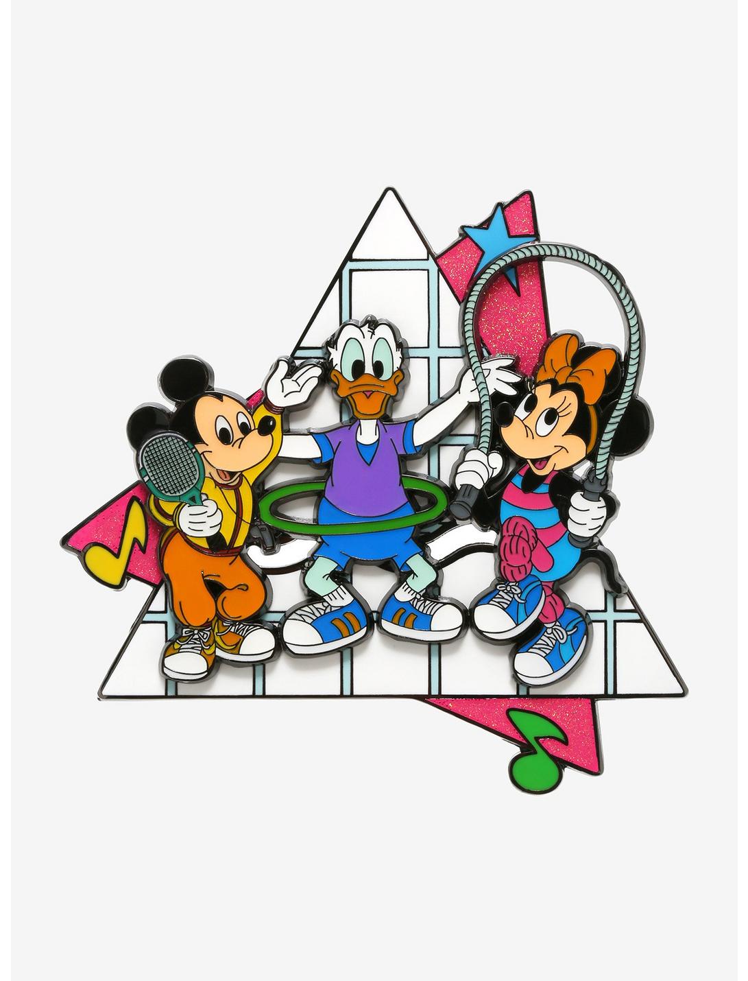 Loungefly Disney Mickey Mouse & Friends '90s Enamel Pin, , hi-res