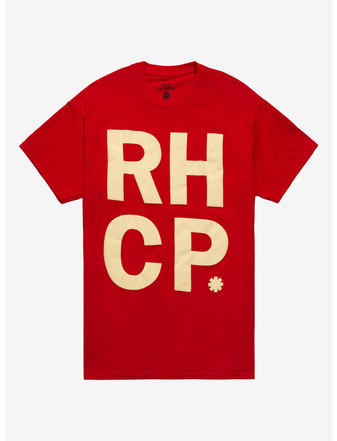 Red Hot Chili Peppers Logo T-Shirt, RED, hi-res