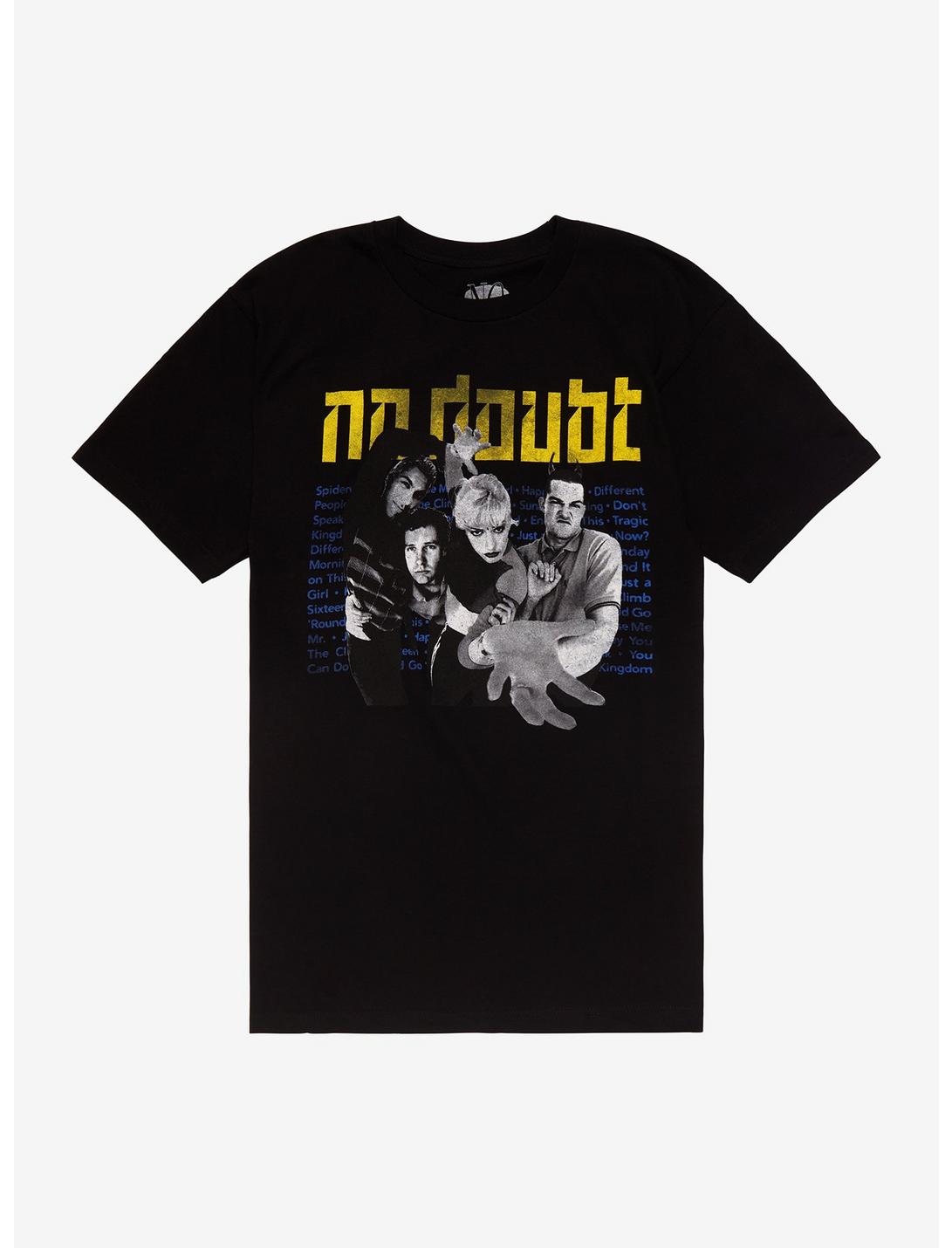 No Doubt Tragic Kingdom T-Shirt, BLACK, hi-res