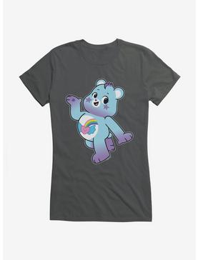 Care Bears Dream Bright Bear Pose Girls T-Shirt, CHARCOAL, hi-res