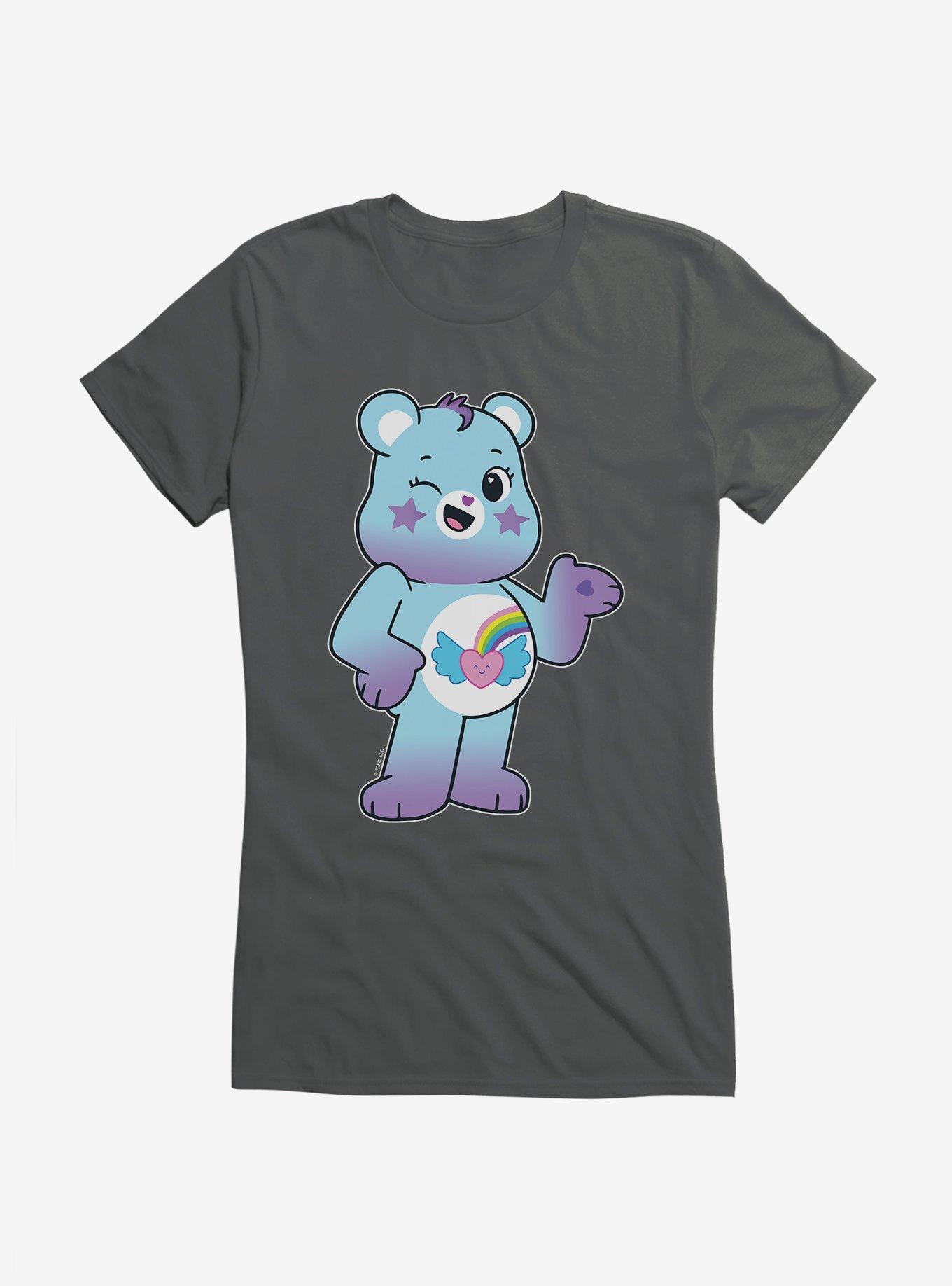 Care Bears Dream Bright Bear Wink Girls T-Shirt, CHARCOAL, hi-res