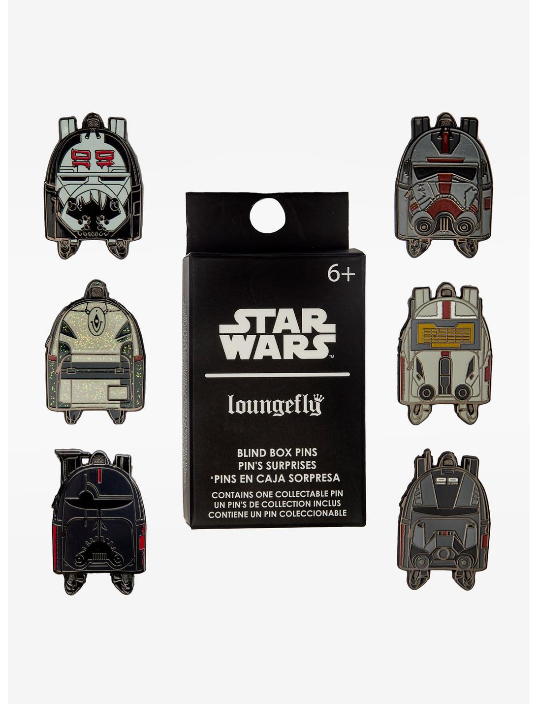 Loungefly Star Wars: The Bad Batch Backpack Blind Box Enamel Pin, , hi-res