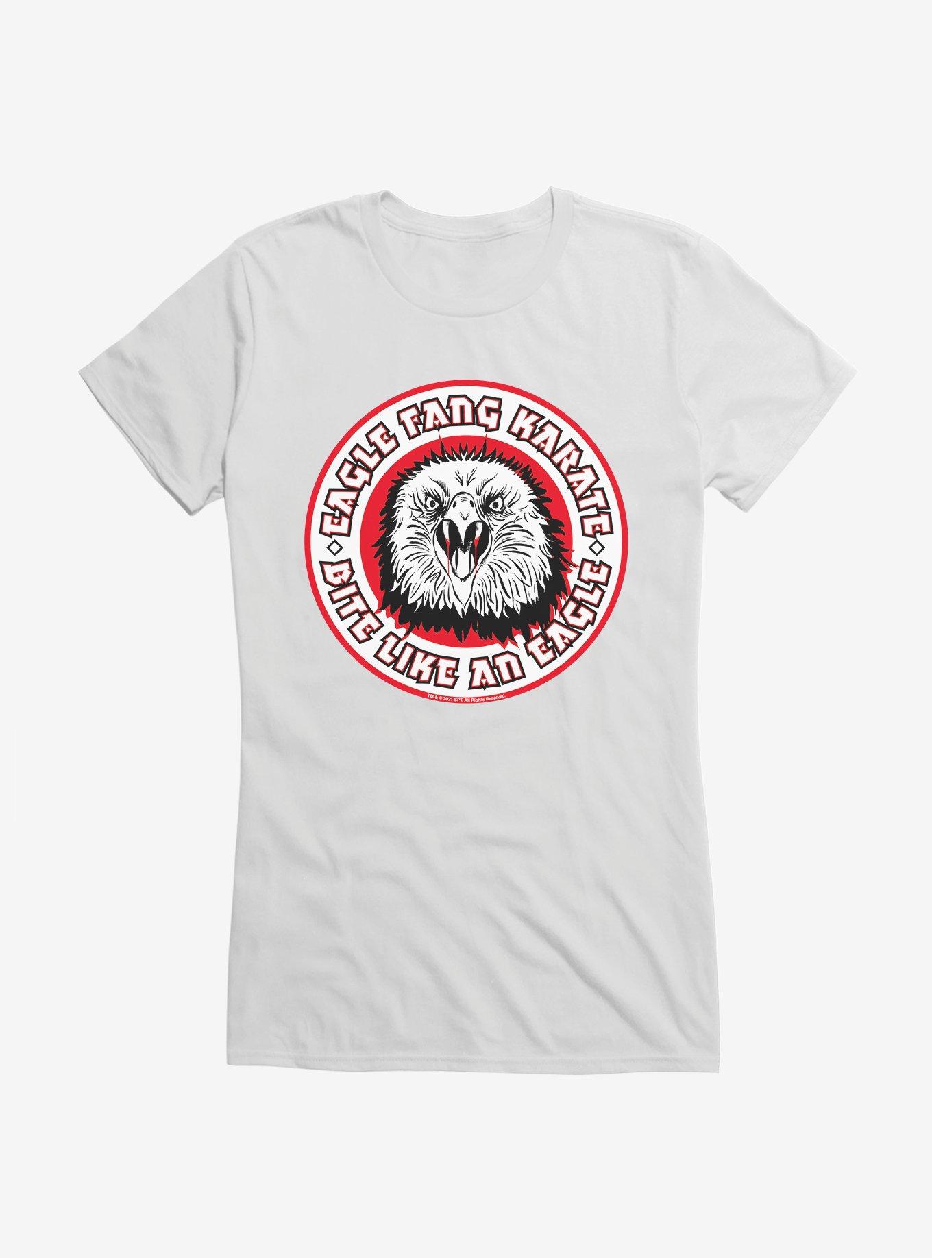 Cobra Kai S4 Bite Like An Eagle Girls T-Shirt, WHITE, hi-res