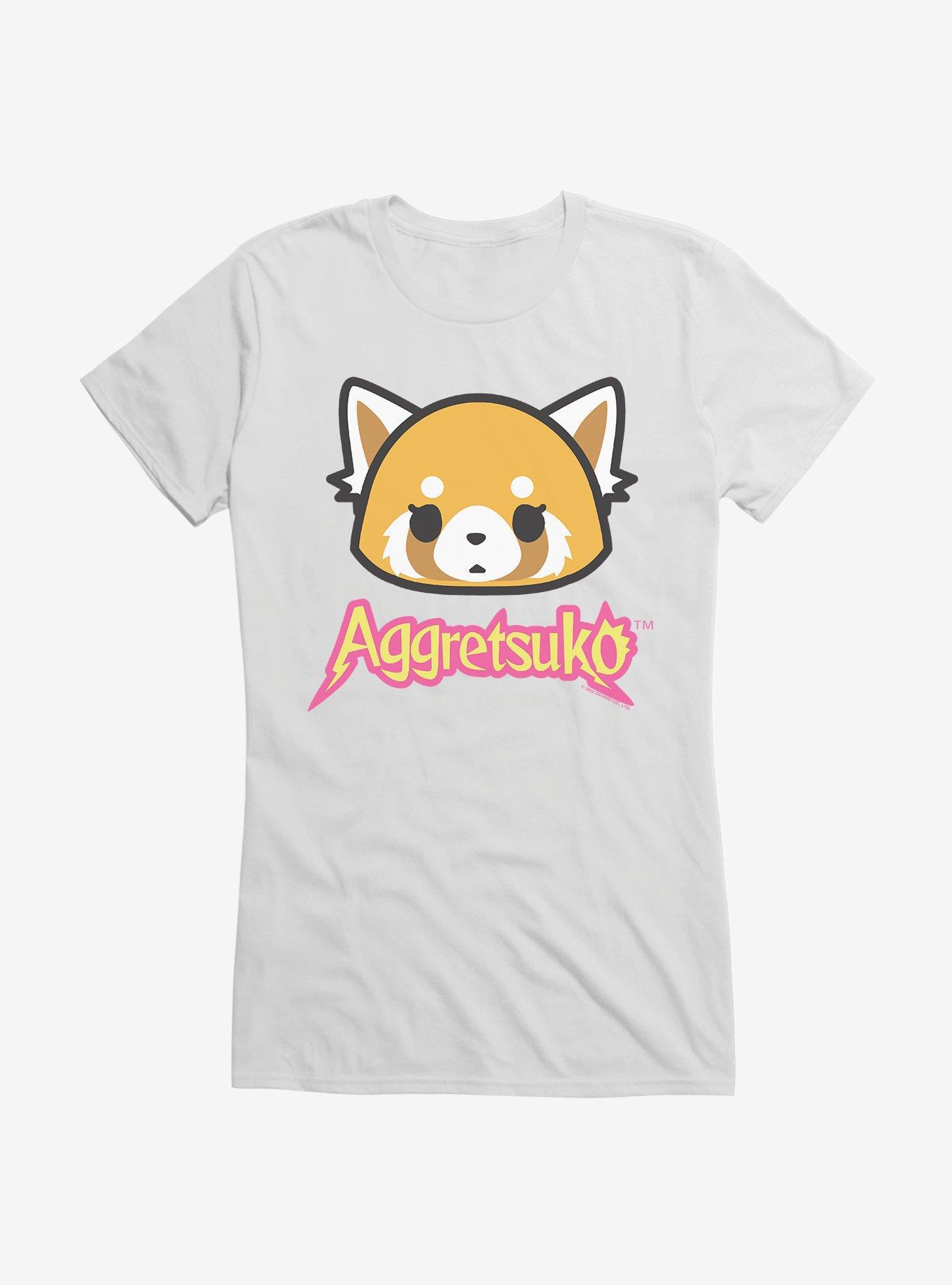 Aggretsuko Face Icon Girls T-Shirt, , hi-res