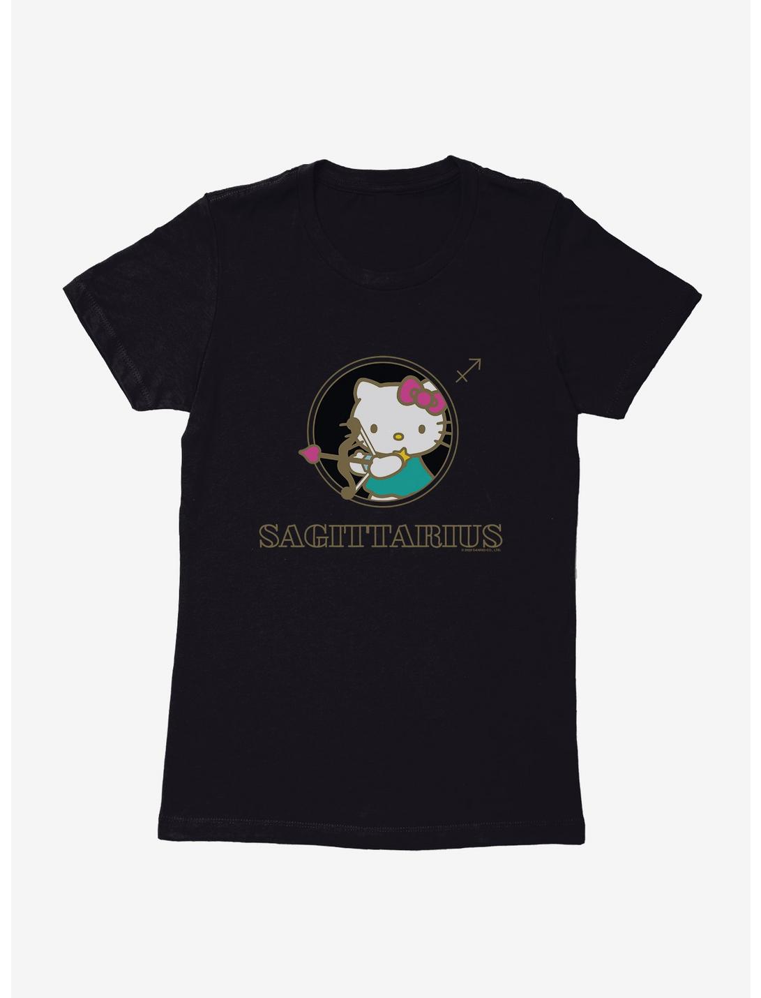 Hello Kitty Star Sign Sagittarius Stencil Womens T-Shirt, , hi-res