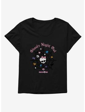 Monster High Color Ghouls Night Out Spiderweb Womens T-Shirt Plus Size, , hi-res