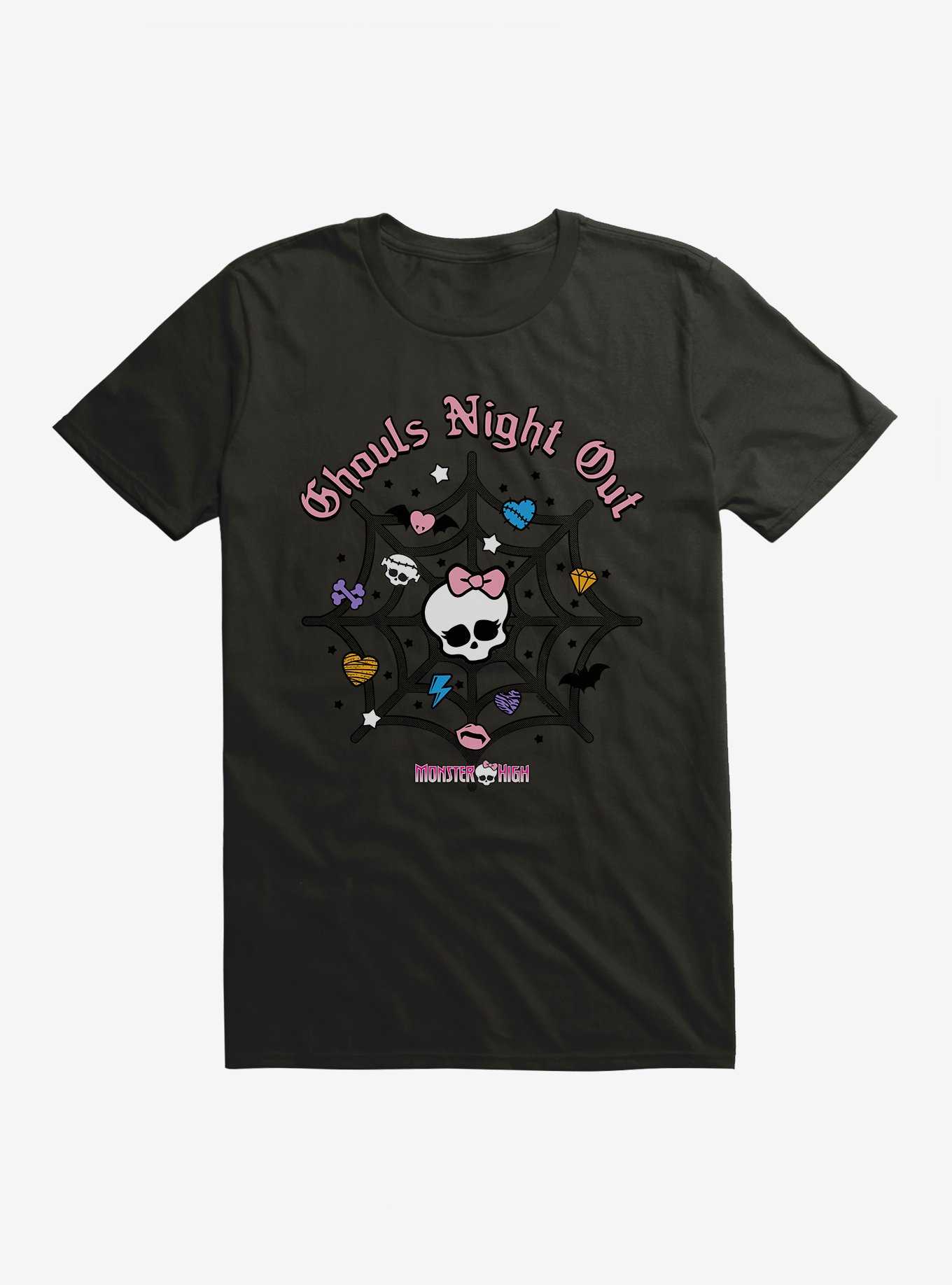 Monster High Color Ghouls Night Out Spiderweb T-Shirt, , hi-res