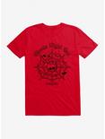 Monster High Ghouls Night Out Spiderweb T-Shirt, RED, hi-res