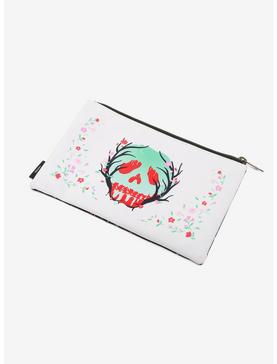 Loungefly Disney Snow White And The Seven Dwarfs Poison Apple Floral Makeup Bag, , hi-res