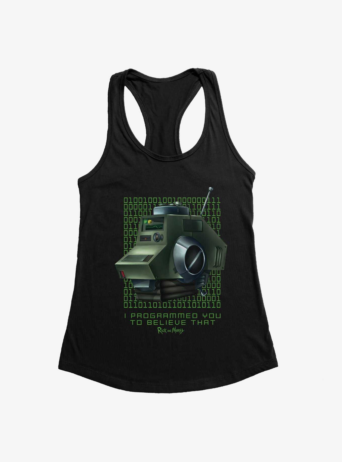 Rick And Morty I Programmed You To Believe That Womens Tank Top, , hi-res