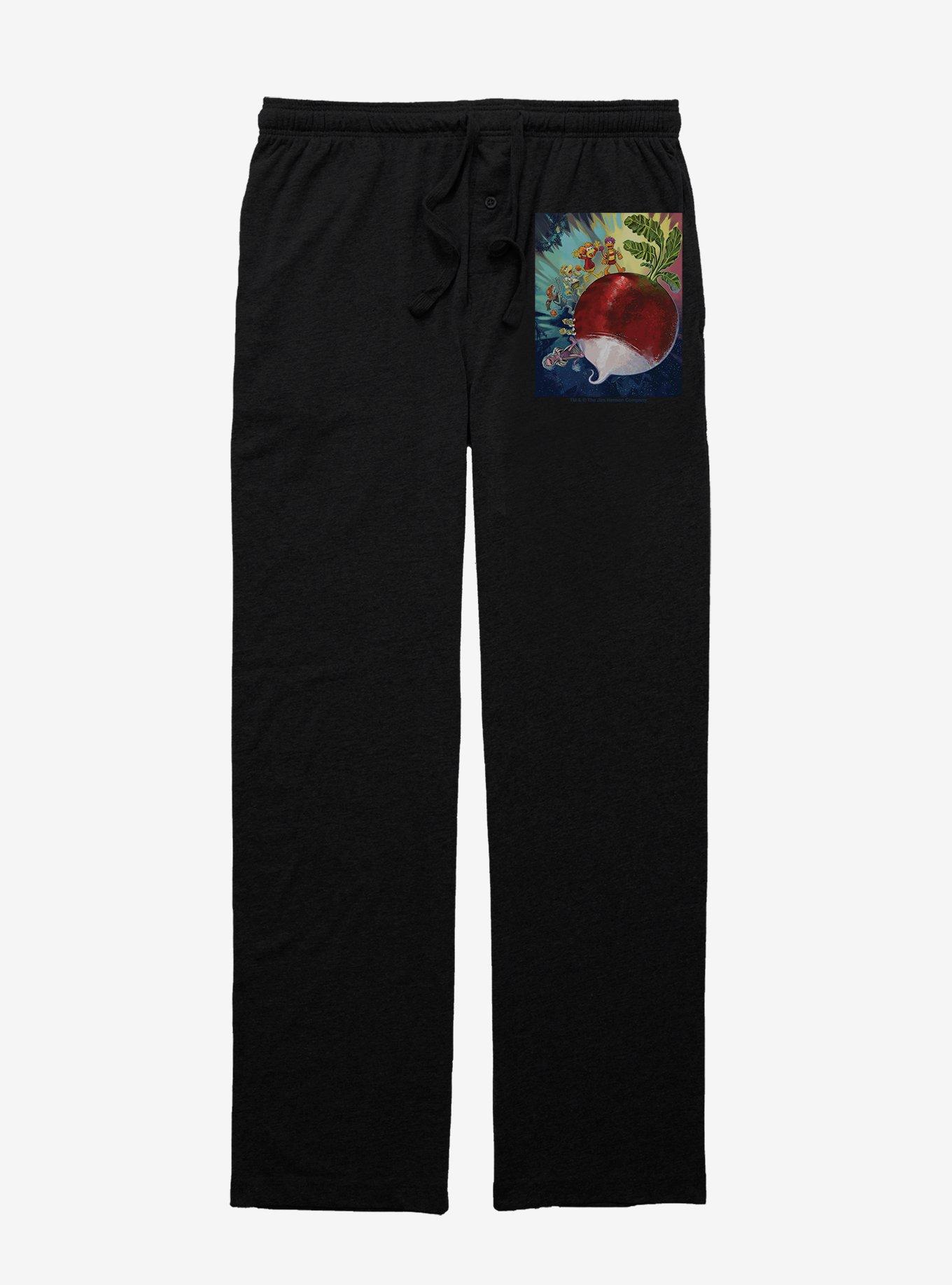 Jim Henson's Fraggle Rock All The Beets Pajama Pants, BLACK, hi-res