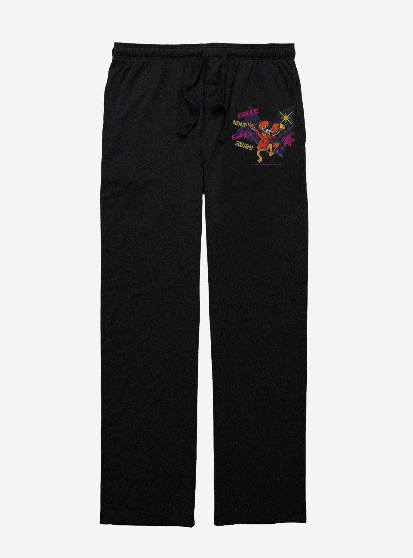 Jim Henson's Fraggle Rock Dance Away Pajama Pants, BLACK, hi-res