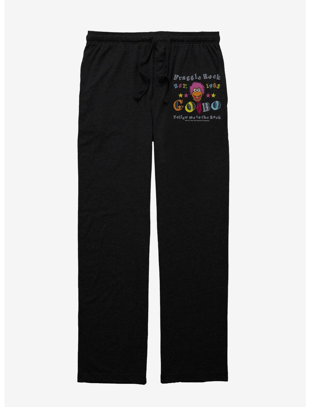 Jim Henson's Fraggle Rock Follow Me To The Rock Pajama Pants, BLACK, hi-res