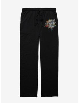 Mens Women NEW Black Twin Star Exorcists Pajama Lounge Pants Size XS-2XL