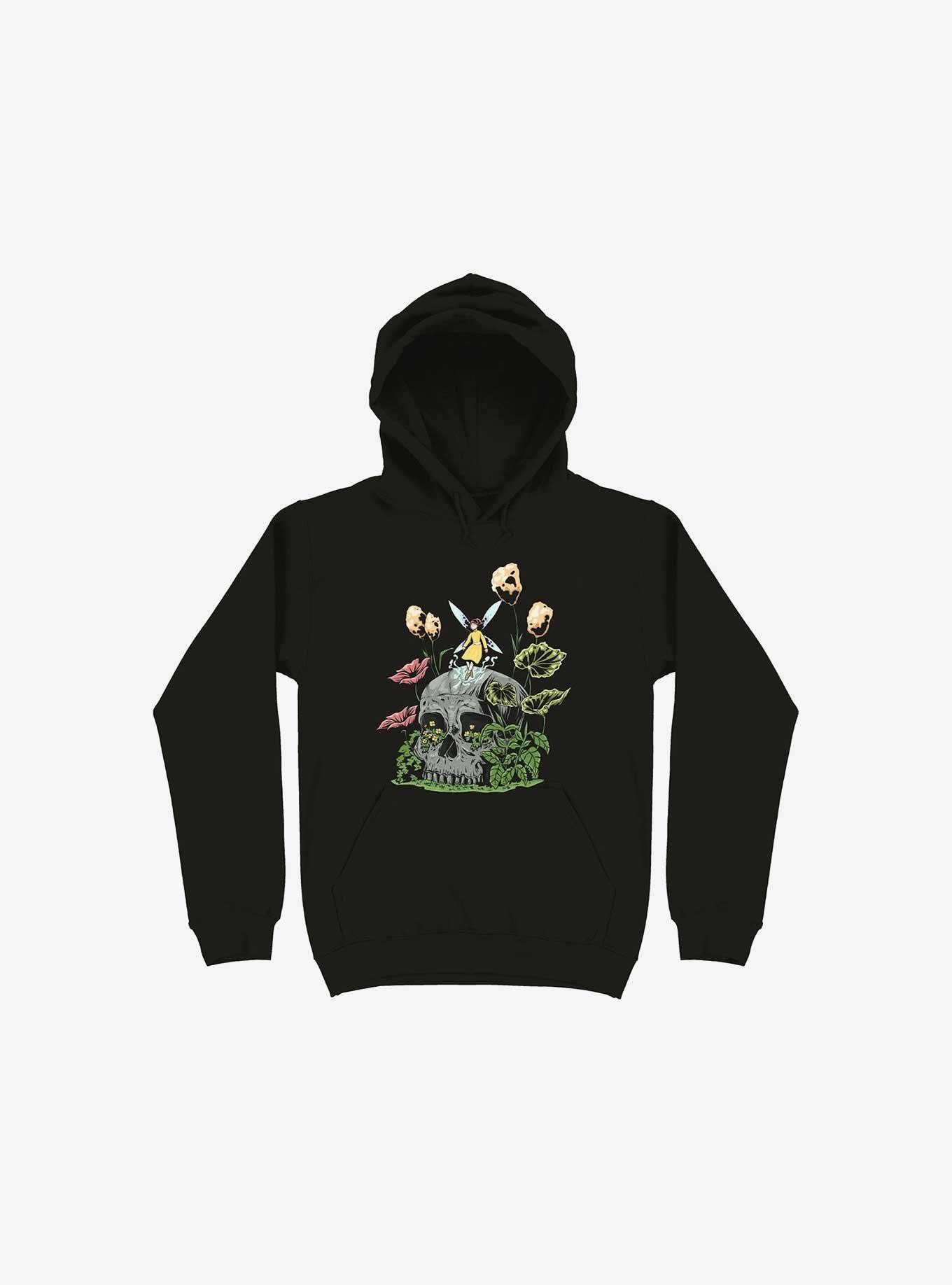 Fairy And Botanical Bone Hoodie, , hi-res