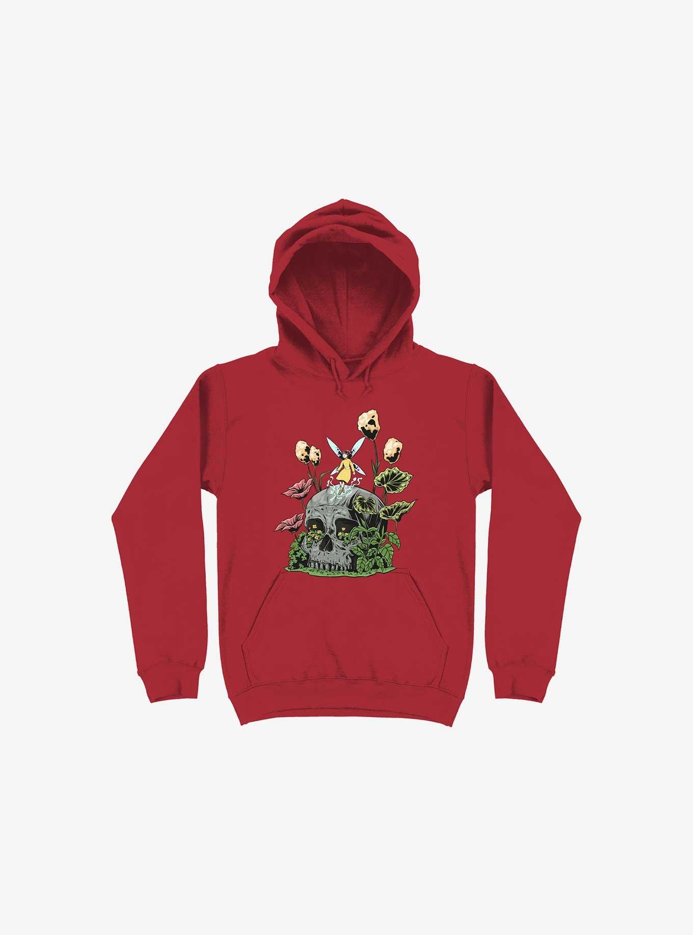 Fairy And Botanical Bone Hoodie, , hi-res