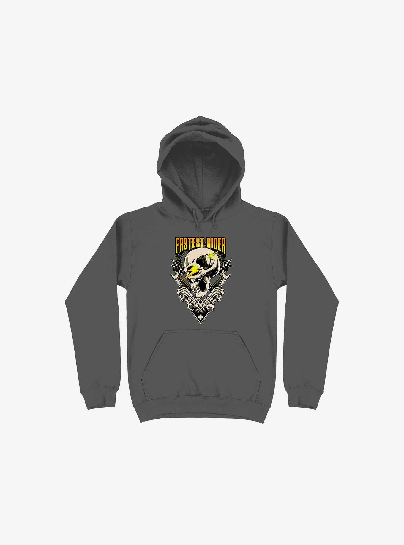 Fastest Rider Hoodie, ASPHALT, hi-res