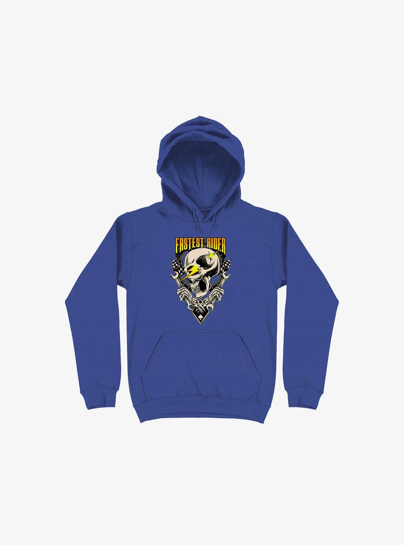 Fastest Rider Hoodie, ROYAL, hi-res
