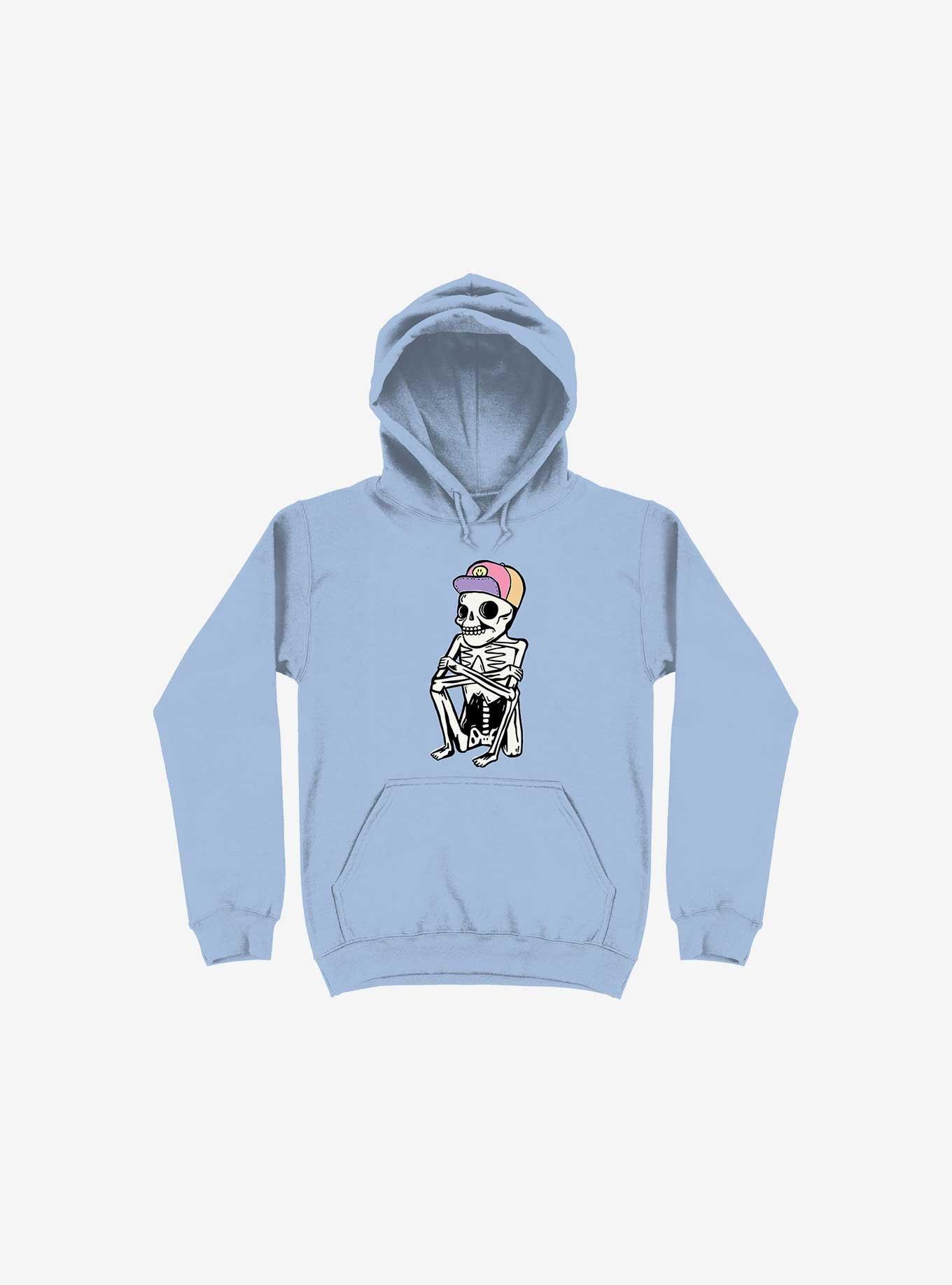 God Of Death Hoodie, LIGHT BLUE, hi-res