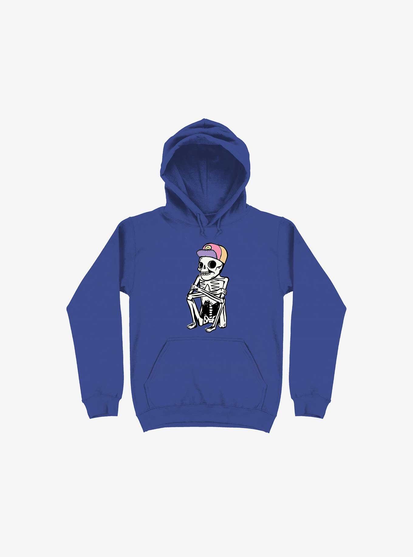 God Of Death Hoodie, ROYAL, hi-res