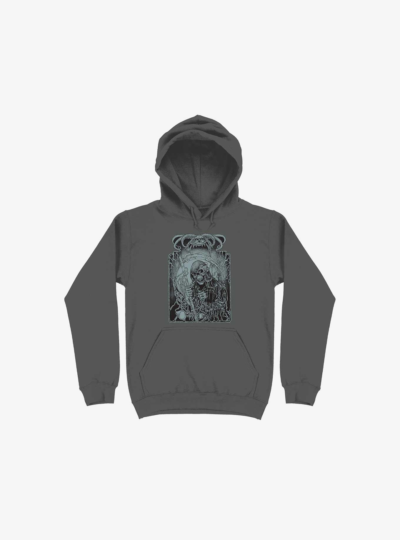 Grimm The Reaper Hoodie - GREY | Hot Topic