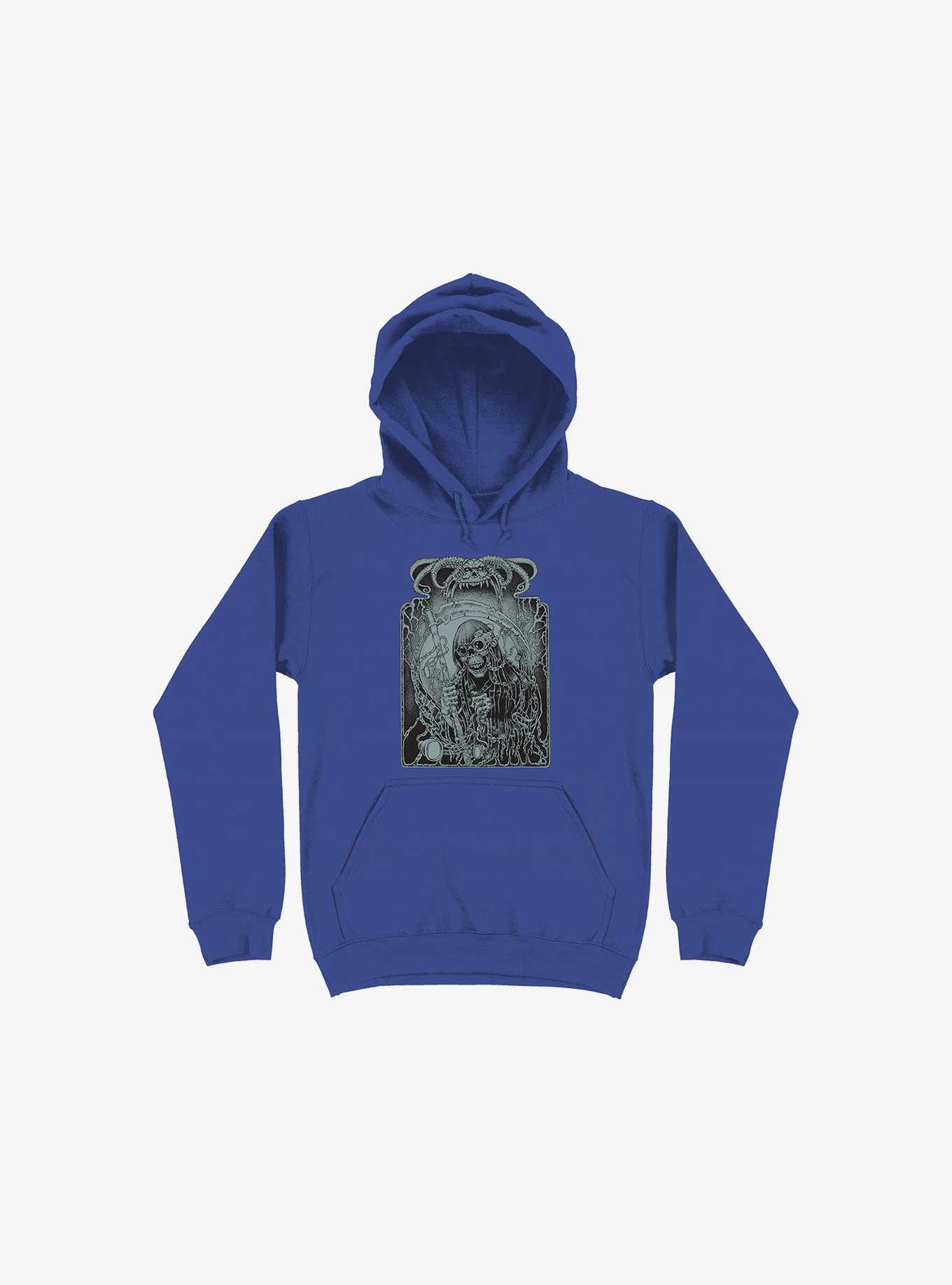 Grimm The Reaper Hoodie, ROYAL, hi-res
