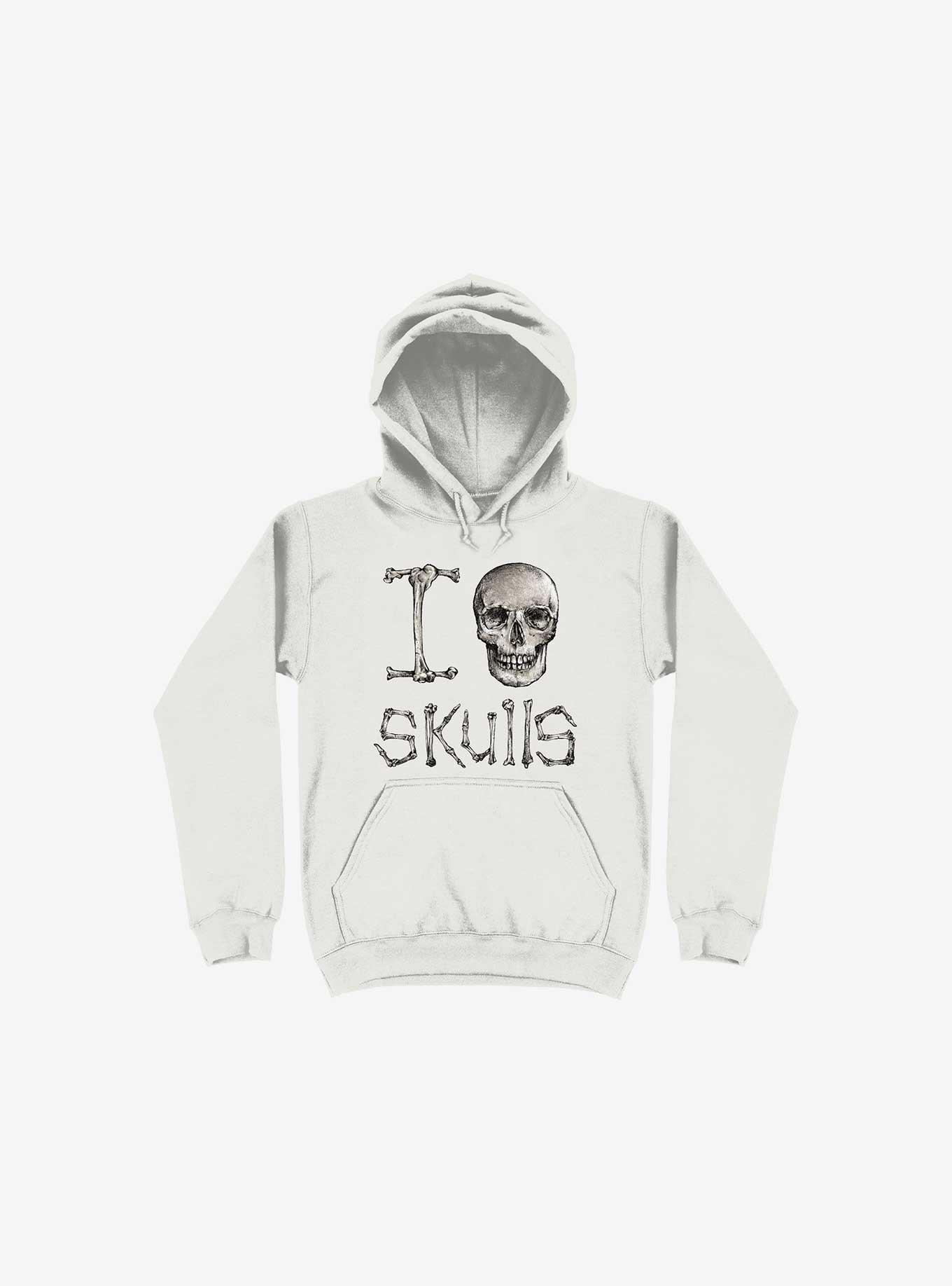 I Love Skulls Hoodie, , hi-res