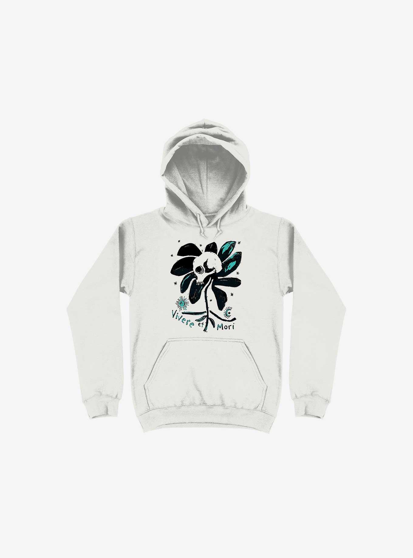 Life And Death Hoodie, WHITE, hi-res