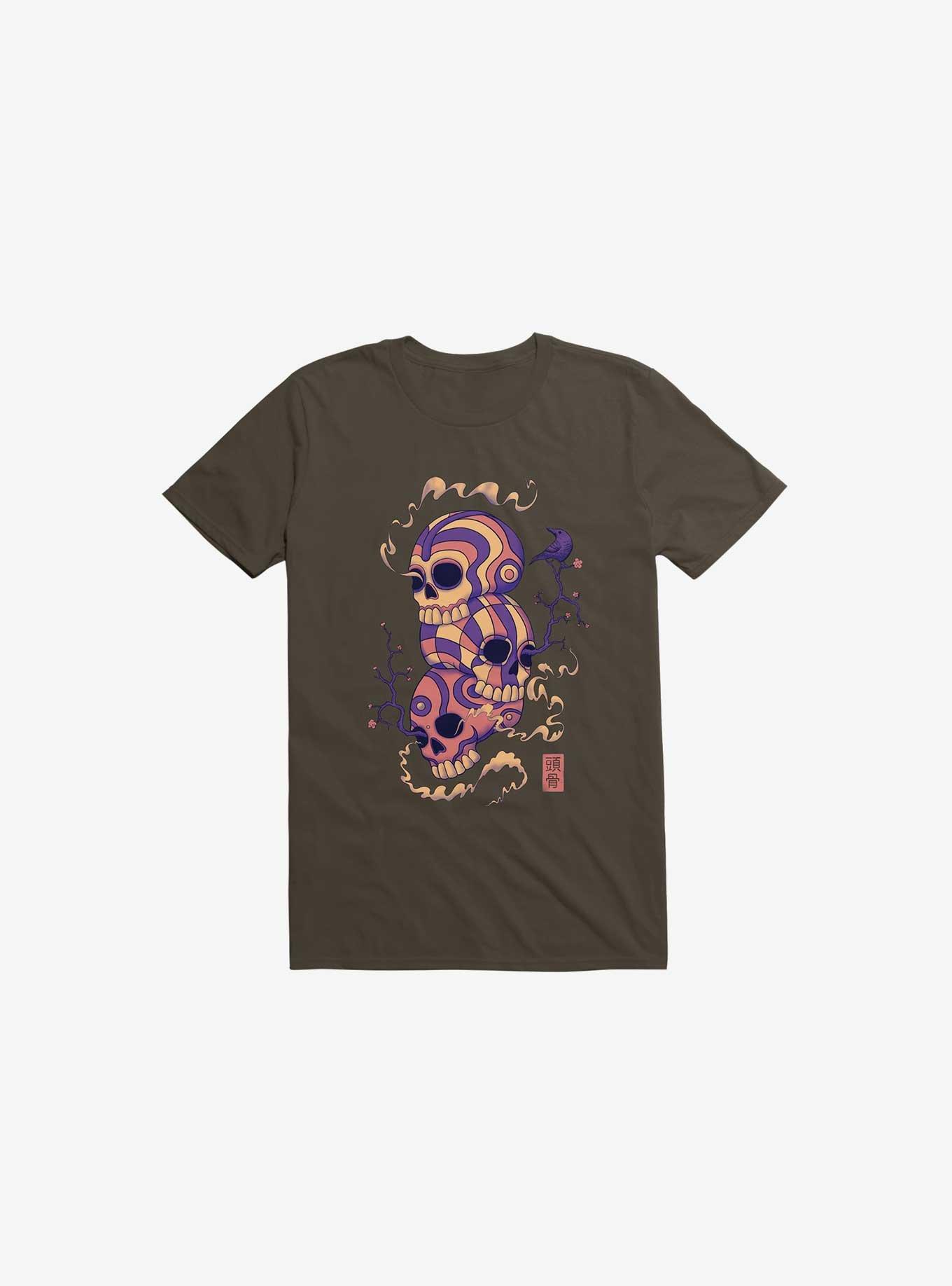 Colorful Skulls T-Shirt, , hi-res