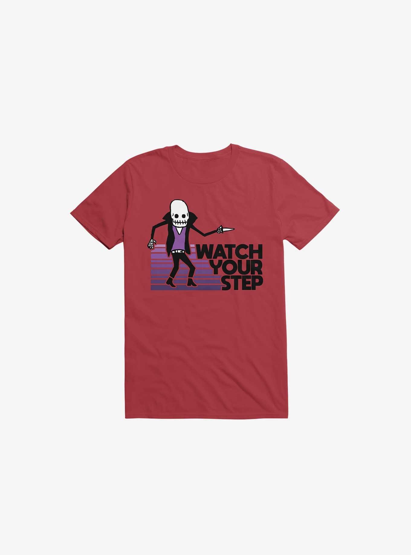Deadbeat T-Shirt, RED, hi-res