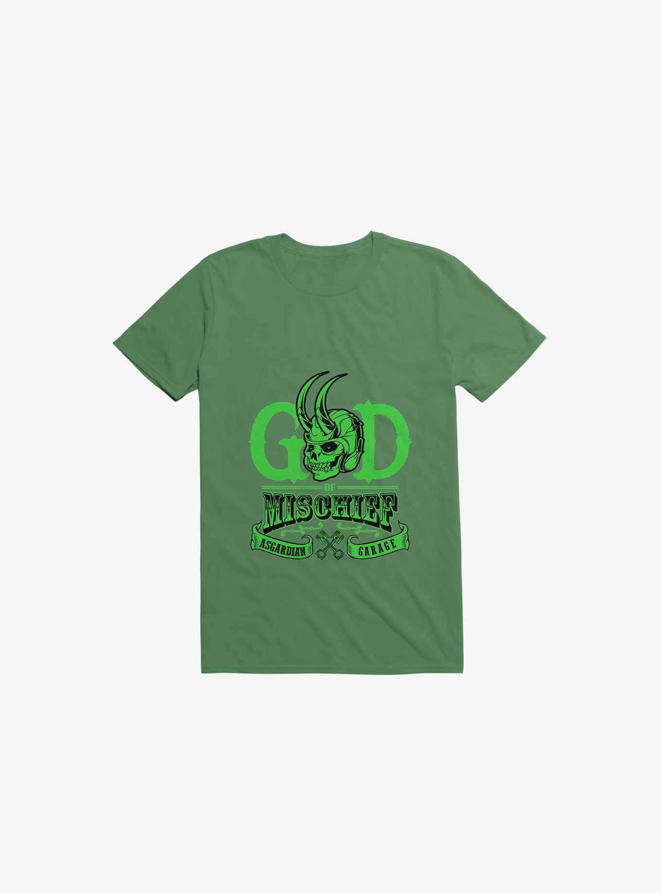 God Of Mischief T-Shirt, IRISH GREEN, hi-res