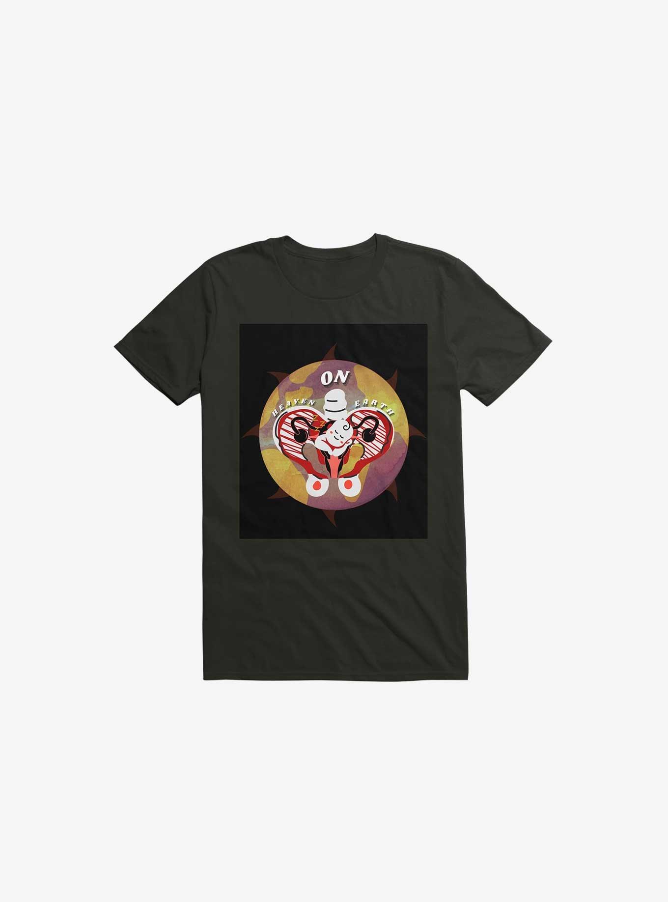 Heaven On Earth T-Shirt, BLACK, hi-res