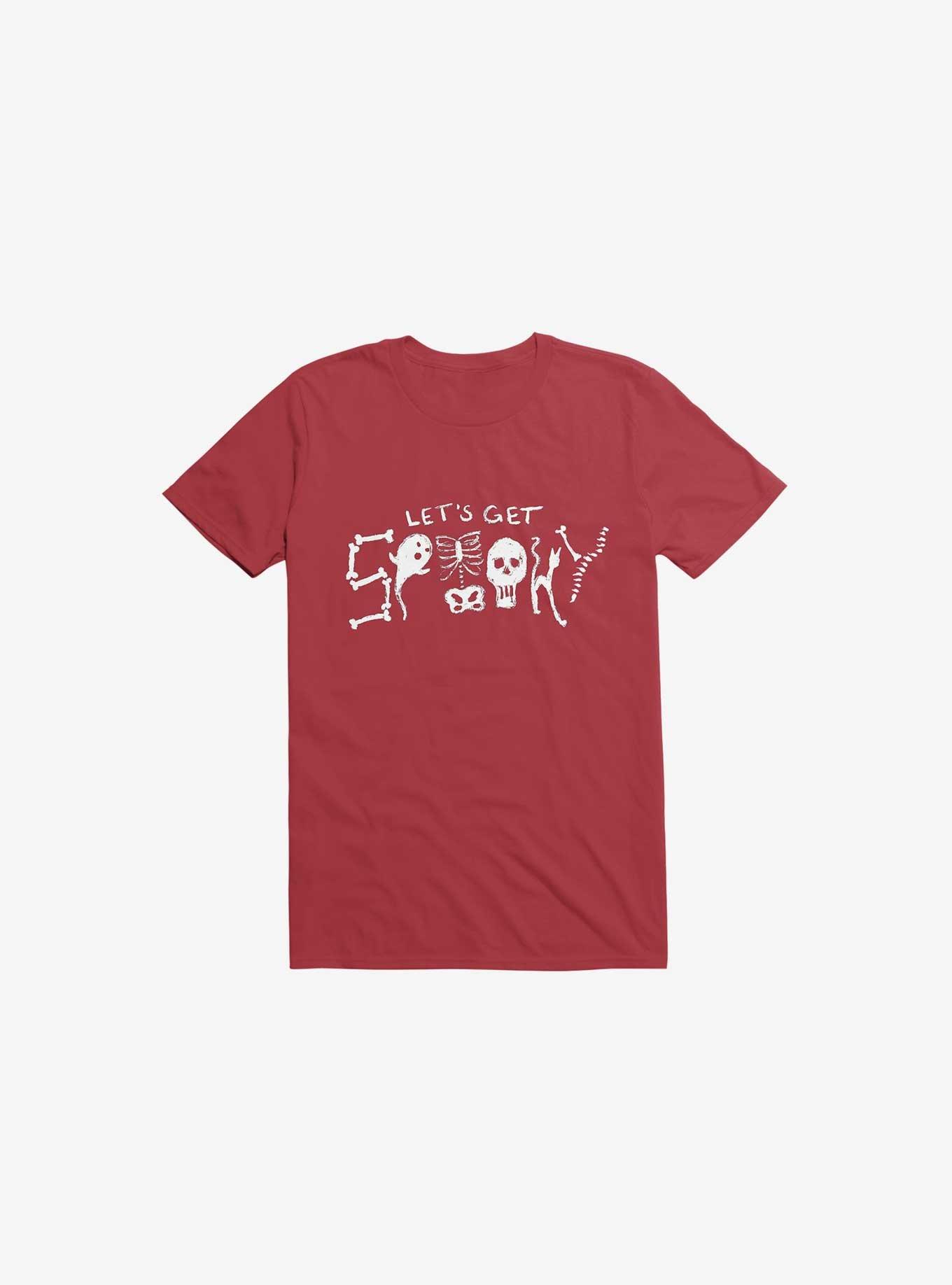 Let's Get Spooky! T-Shirt, RED, hi-res