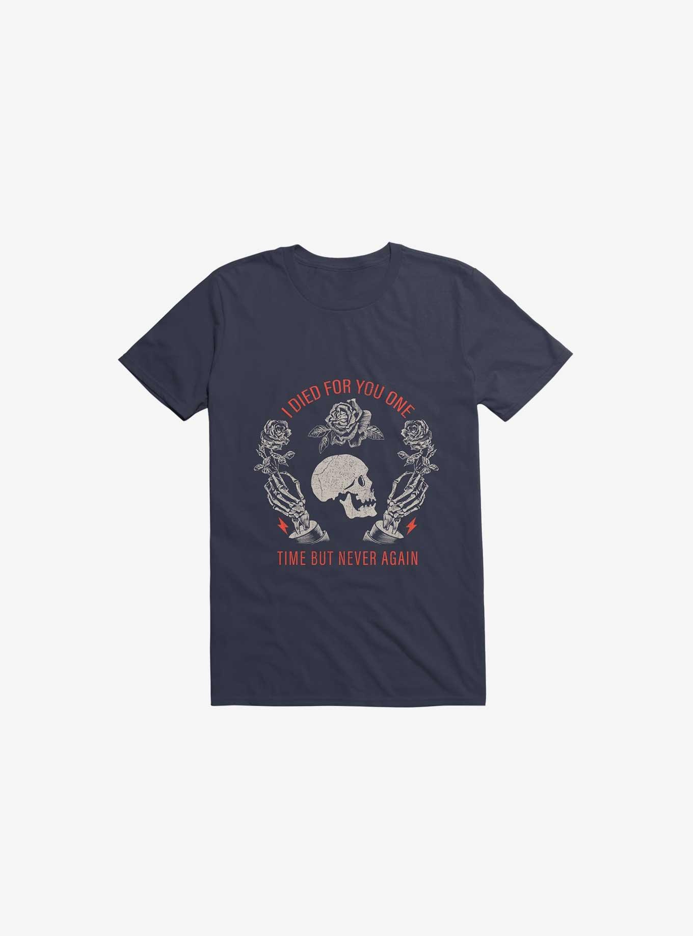 Never Again T-Shirt, NAVY, hi-res