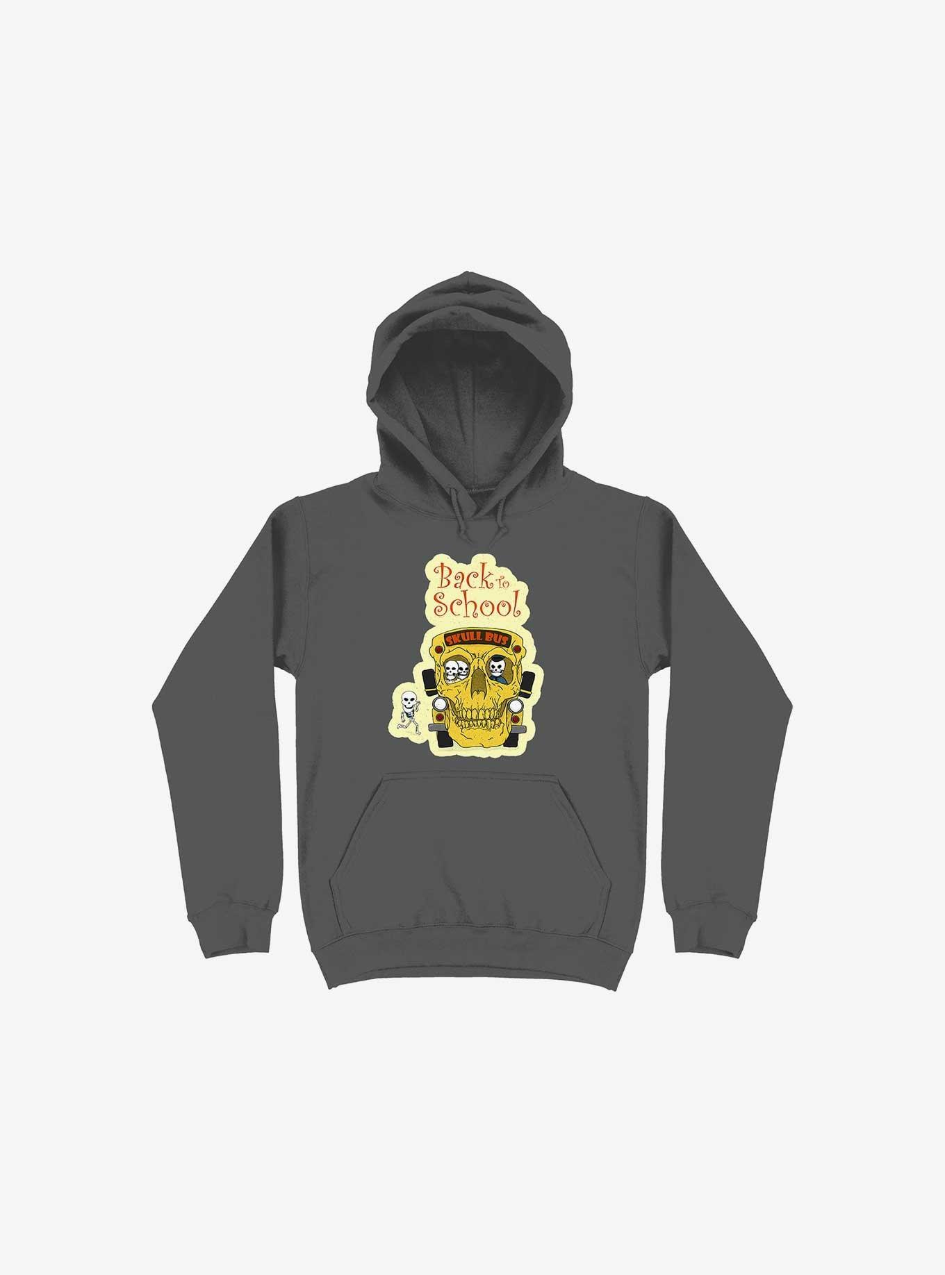 Back To Skull Hoodie, ASPHALT, hi-res
