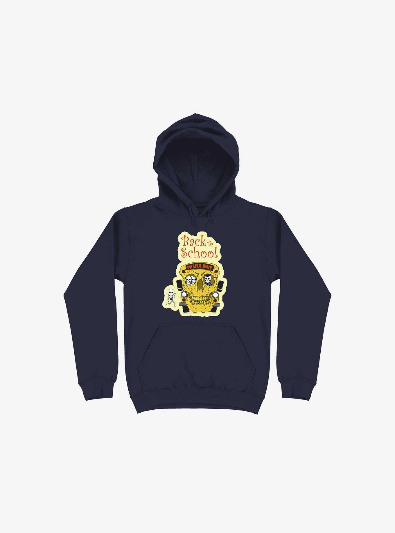 Back To Skull Hoodie, , hi-res