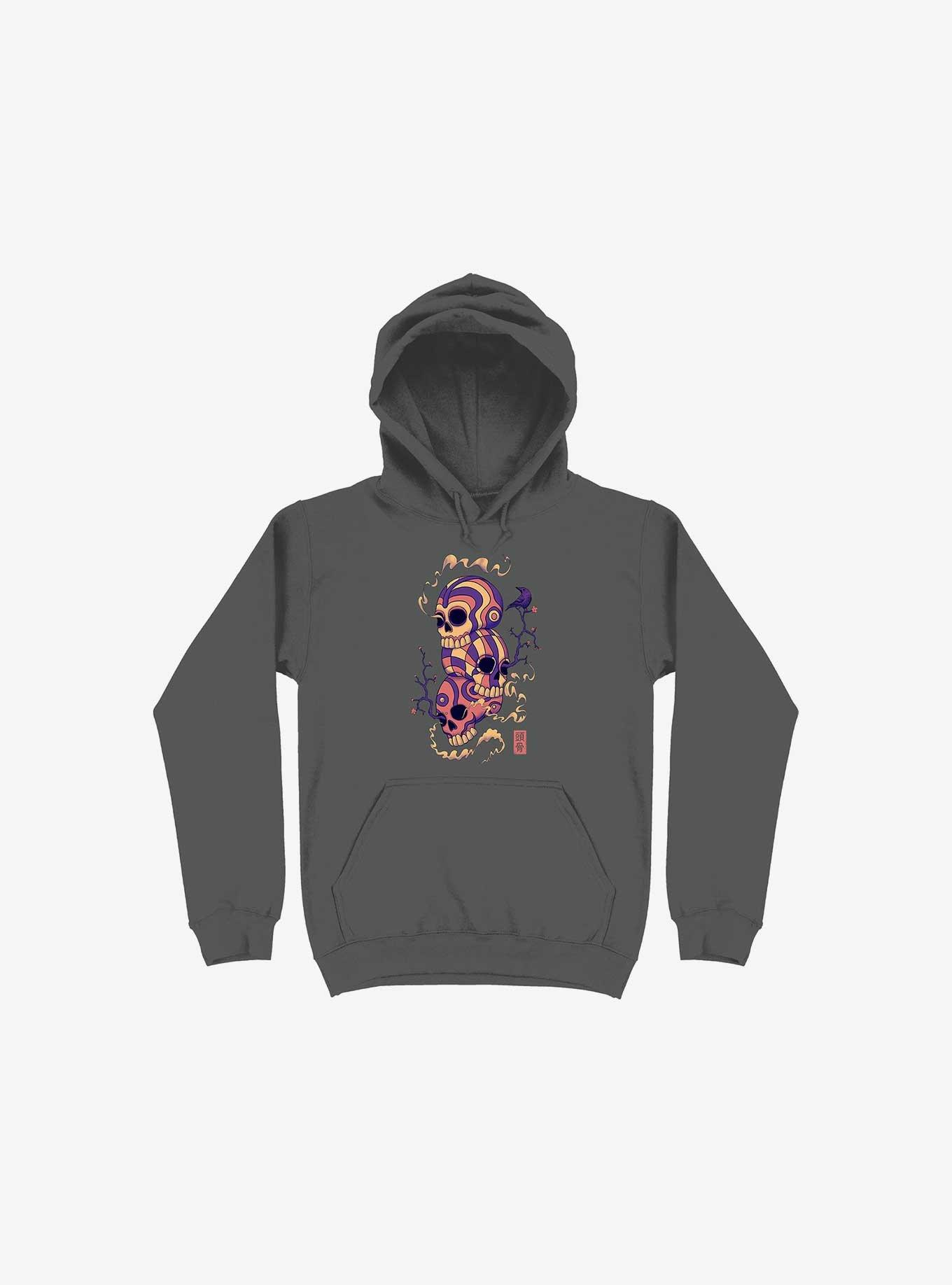 Colorful Skulls Hoodie, , hi-res