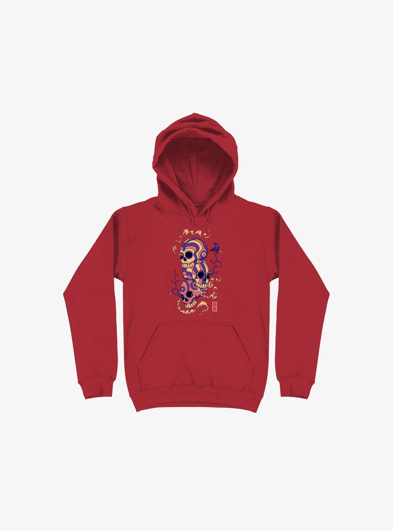 Colorful Skulls Hoodie, , hi-res