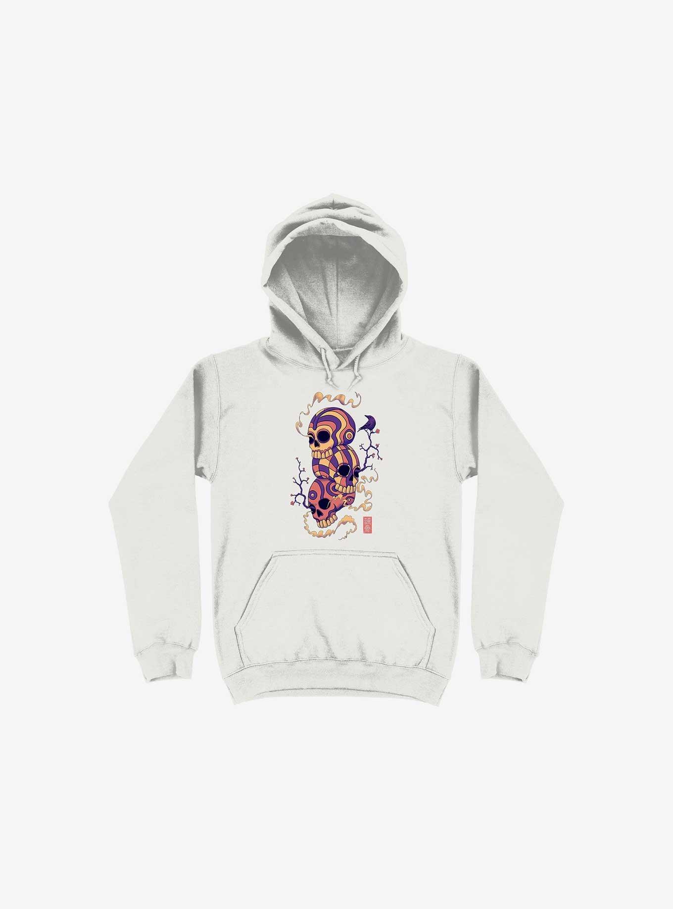 Colorful Skulls Hoodie, , hi-res