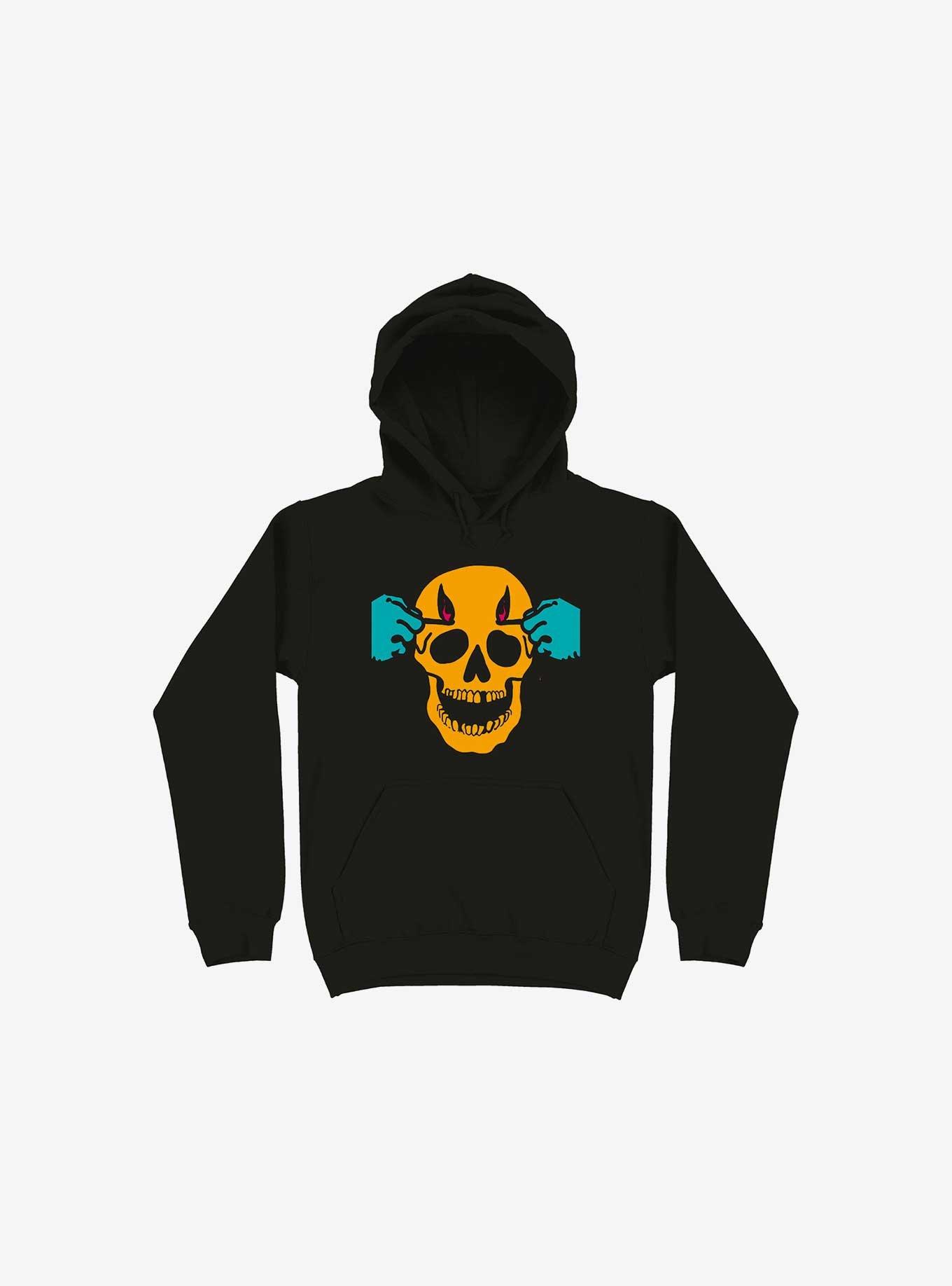 Flaming Hell Hoodie, BLACK, hi-res