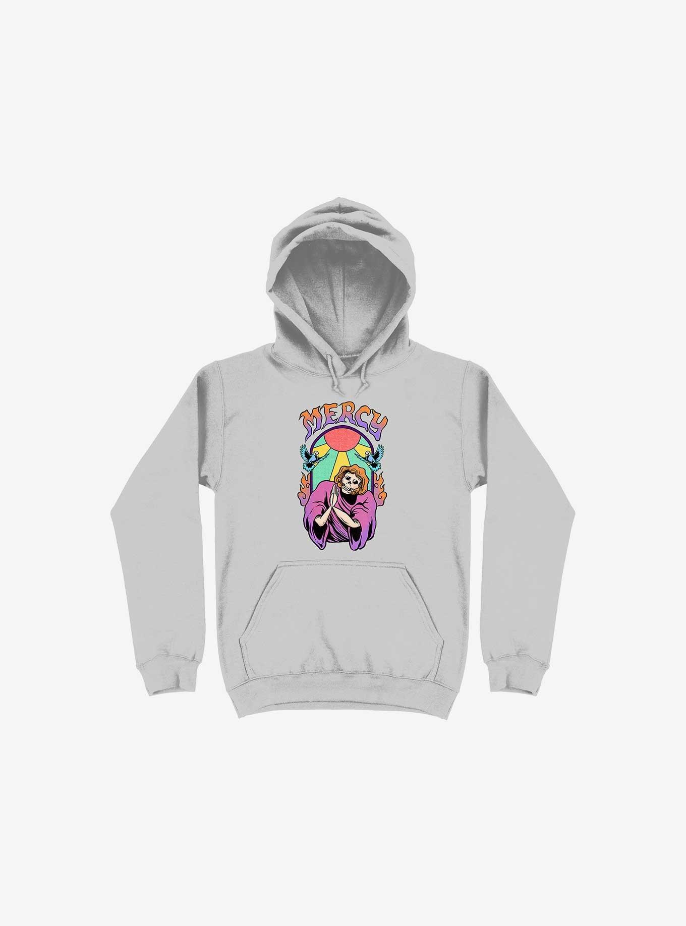 Mercy Hoodie - SILVER | Hot Topic