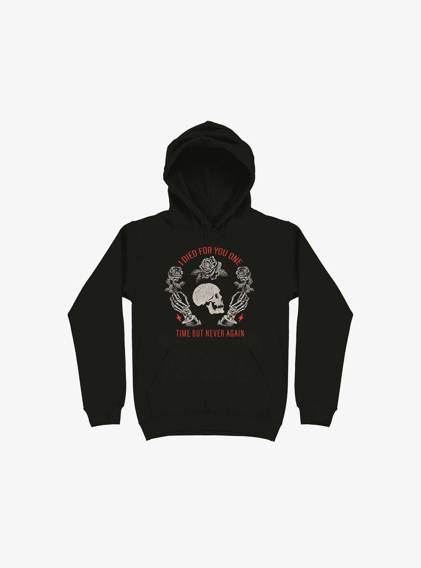 Never Again Hoodie, BLACK, hi-res