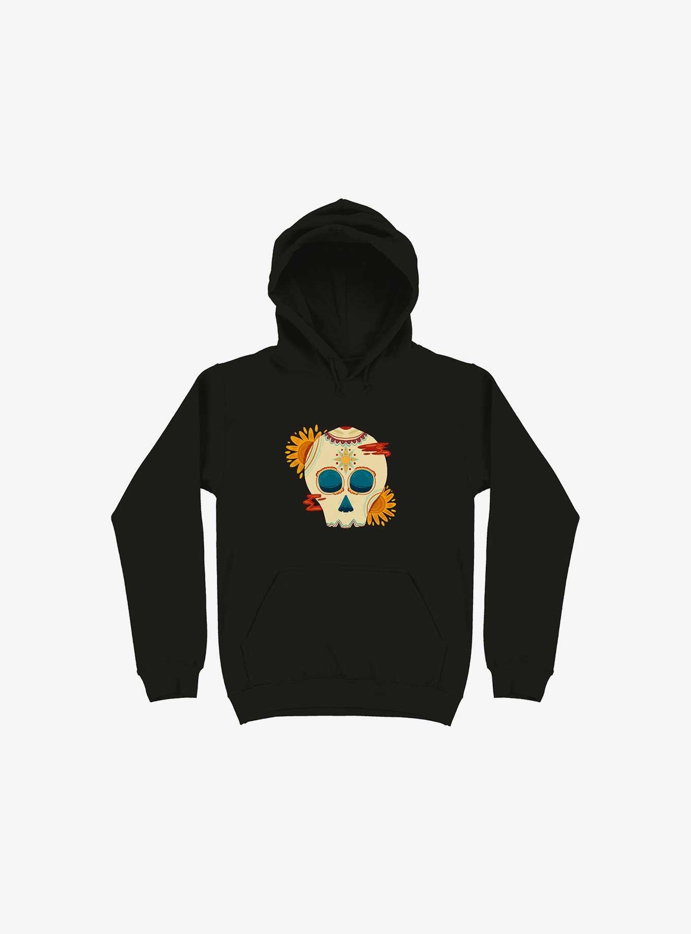 Skull Illustration Hoodie, , hi-res