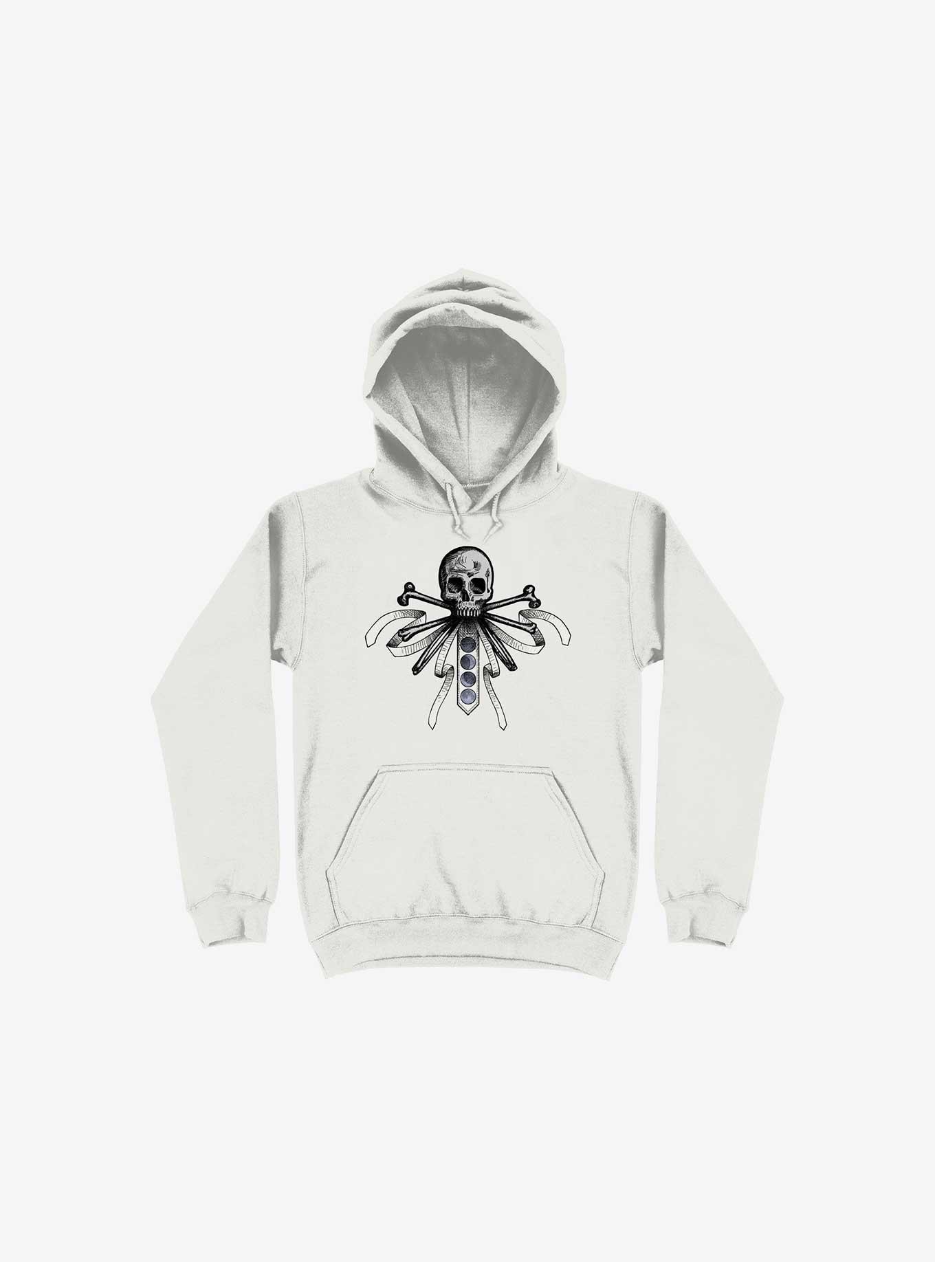 The Graveyard Shift Hoodie, WHITE, hi-res