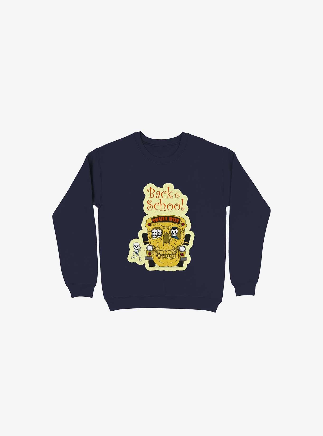 Back To Skull Sweatshirt, , hi-res