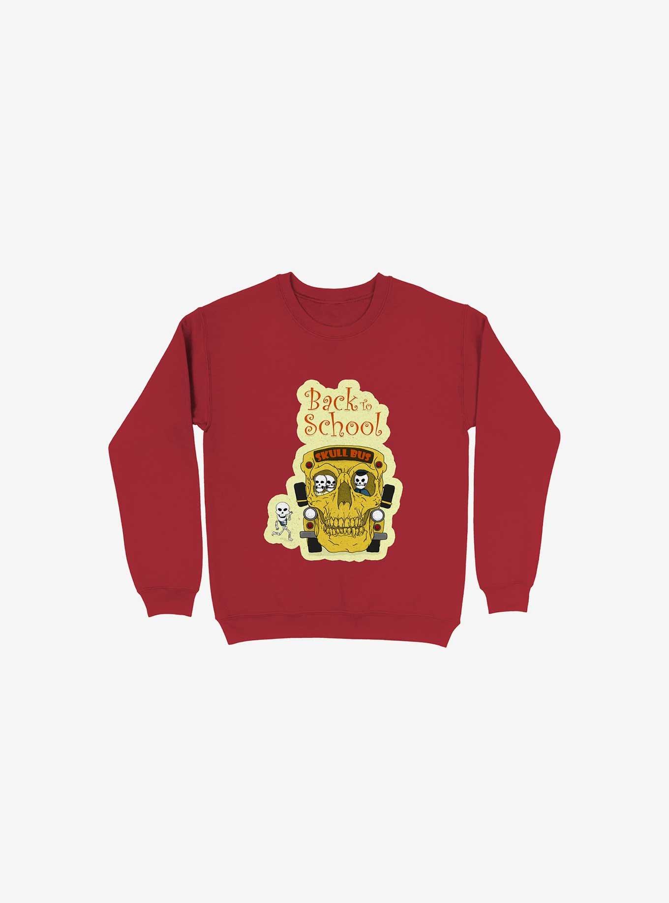 Back To Skull Sweatshirt, , hi-res