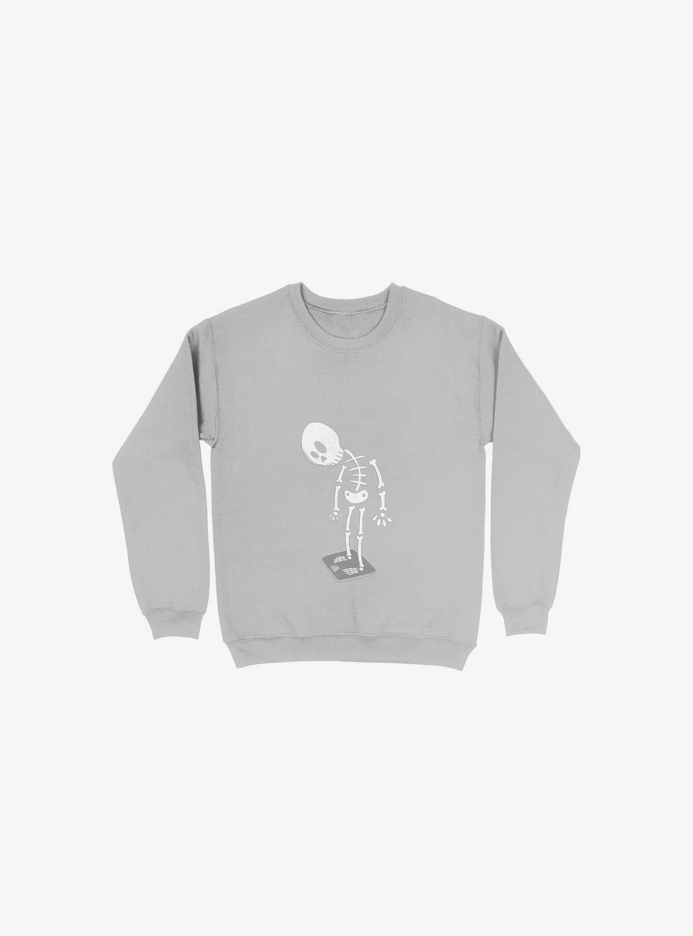 Big-Boned Sweatshirt, SILVER, hi-res